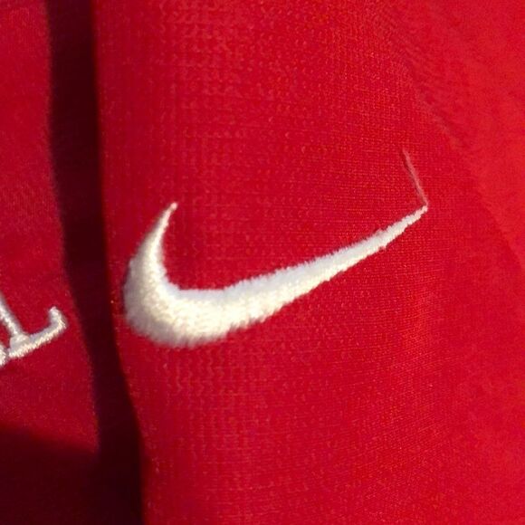 Nike 3/4 zip lined hitting pullover excellent con - Picture 4 of 5